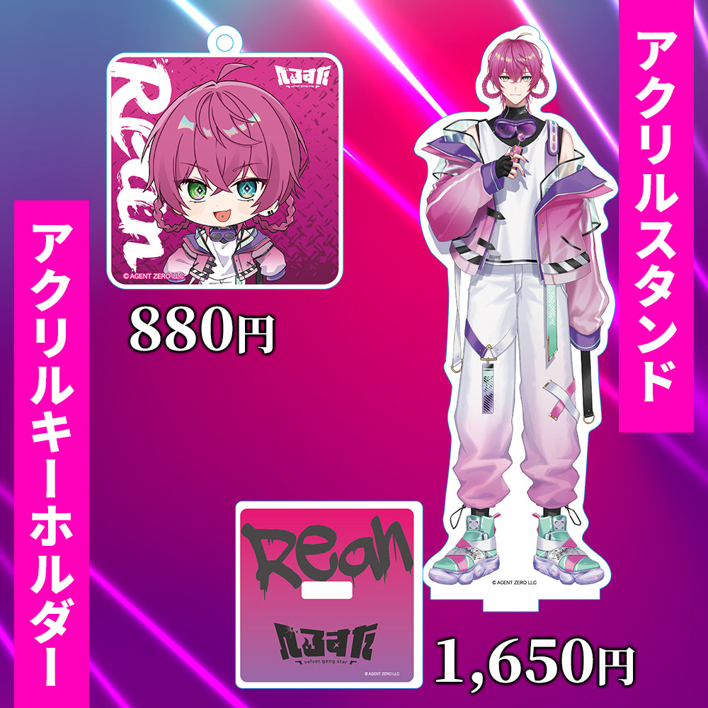 でろ・りあん スクエアアクリルキーホルダー