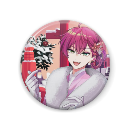 【お正月】缶バッジ10個セット（でろ・りあん）