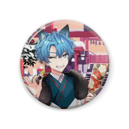 【お正月】缶バッジ10個セット（すい）