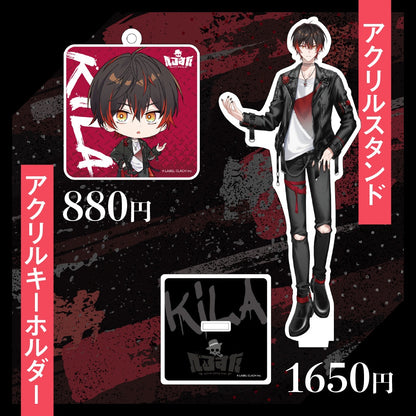 KiLA スクエアアクリルキーホルダー